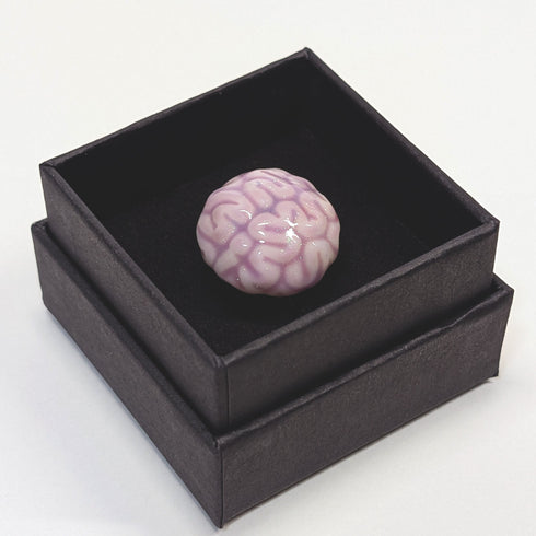 <26017>Last Glow Brain Ring / wrinkles・pink