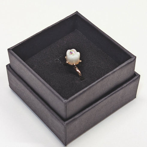 <26020>Diamond Cavity Ring / Gold