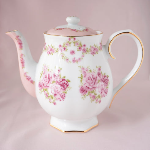 <27005>Rose Teapot