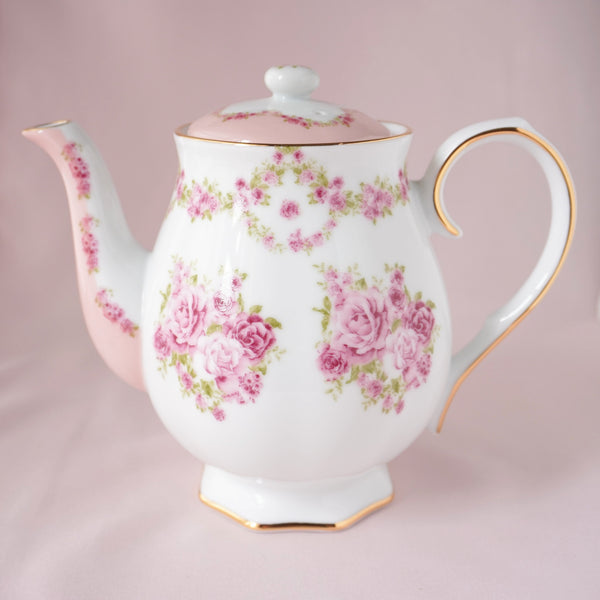 <27005>Rose Teapot