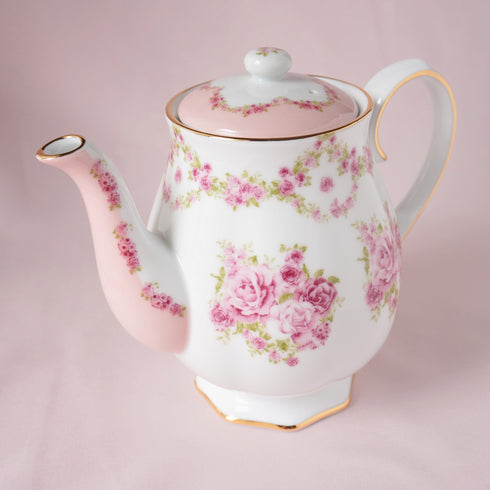 <27005>Rose Teapot