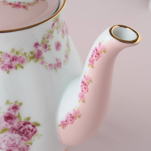 <27005>Rose Teapot