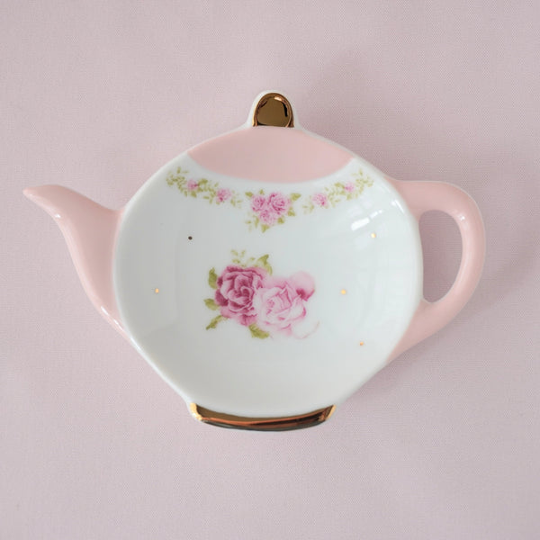 <27006>Rose Tea bag tray
