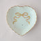 <27009>Small Heart-shaped Plate(Narrow ribbon)