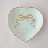 <27009>Small Heart-shaped Plate(Narrow ribbon)