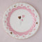 <27014>Heart Plate(pink)