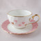 <27016>Heart Teacup & Saucer Set(pink)