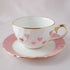 <27016>Heart Teacup & Saucer Set(pink)
