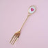 <27021>Heart Fork(shocking pink)