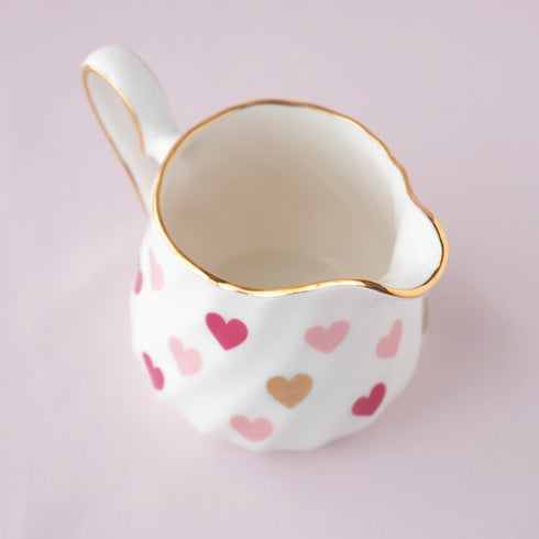 <27022>Heart Milk pitcher