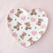 <27024>Heart-shaped Teddy bear Plate