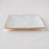 <27030>Flower Square plate