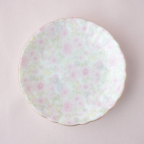 <27031>Small Rownd-shaped Plate(flower)