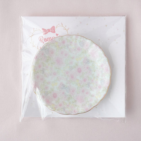 <27031>Small Rownd-shaped Plate(flower)