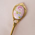 <27033>Pink rose Spoon
