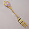 <27034>Pink rose Fork