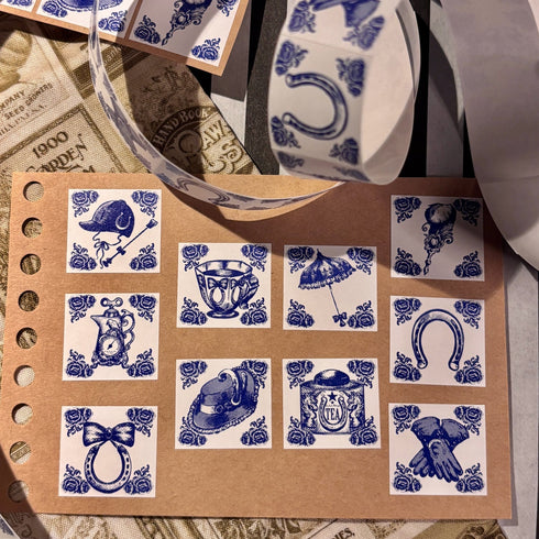 <28002>Sticker Roll -Ride & Tea-
