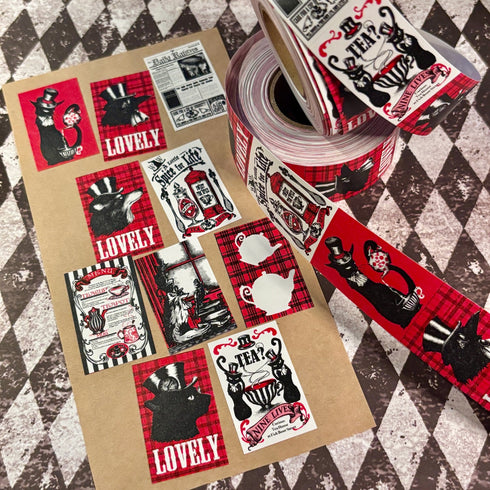<28005>Sticker Roll -9 Lives-
