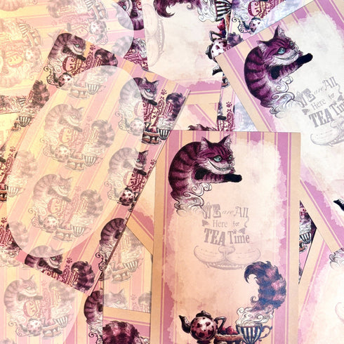 <28009>Memo Paper -Cheshire Cat-