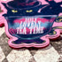 <28019>Acrylic Keychain -Cat in a Teacup-