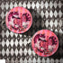 <28021>Cheshire Cat Round Pouch