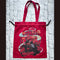 <28033>Drawstring Tote Bag -Fox's Tea House-