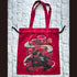 <28033>Drawstring Tote Bag -Fox's Tea House-