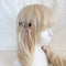 <30017>クラシカルカメオヘアバレッタ(黒)