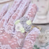<31024>ホイップ薔薇リング グレー