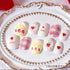 <31033>いちごショートケーキネイルチップ Lサイズ