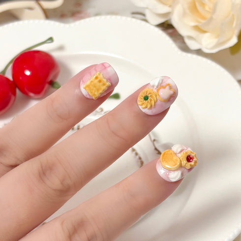<31036>クッキーネイルチップ Lサイズ
