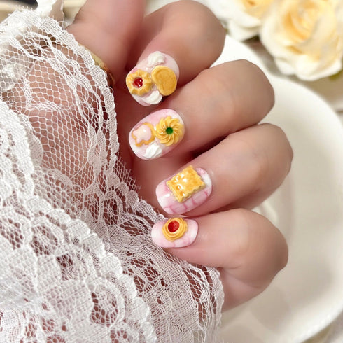 <31036>クッキーネイルチップ Lサイズ