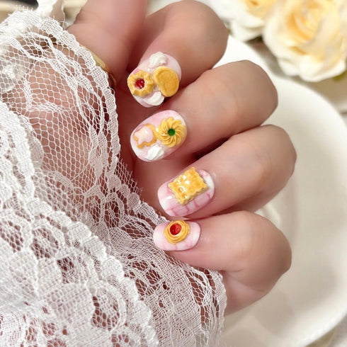<31036>クッキーネイルチップ Lサイズ