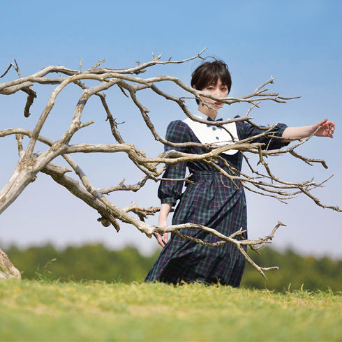 <32002>栞ワンピース〈グリーン〉