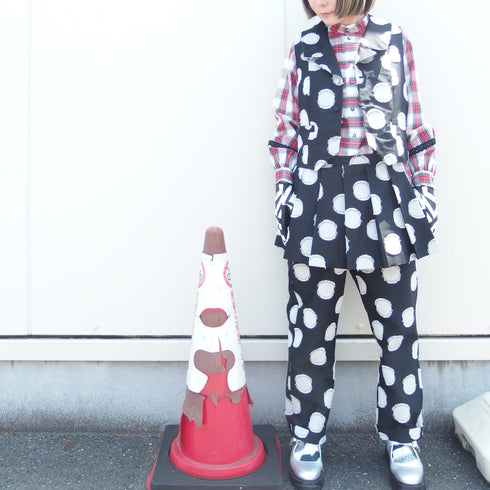 <32011>ピアノパンツ〈黒白〉