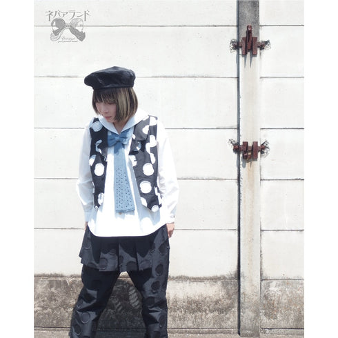 <32012>ピアノパンツ〈黒黒〉