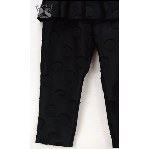 <32012>ピアノパンツ〈黒黒〉