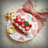 <37076>イチゴのケーキネックレス