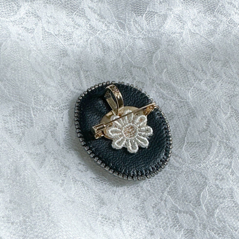 上のカンの部分にネックレスチェーンなどを通してお使いいただけます。