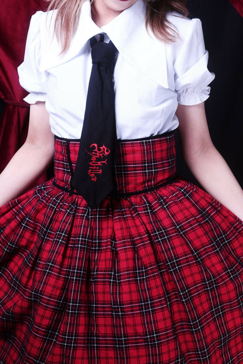 【受注生産】The noble red queenブラウス ver.白