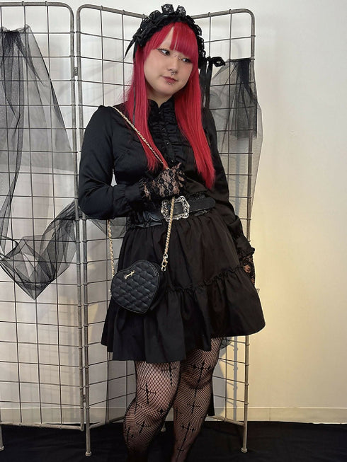 ハートを運んでminiショルダー LL-1006 【ブラック ラベンダー ピンク ベージュ】