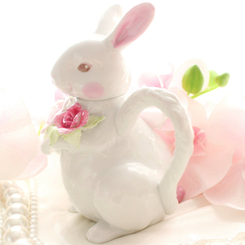 うさぎさんのティーポット