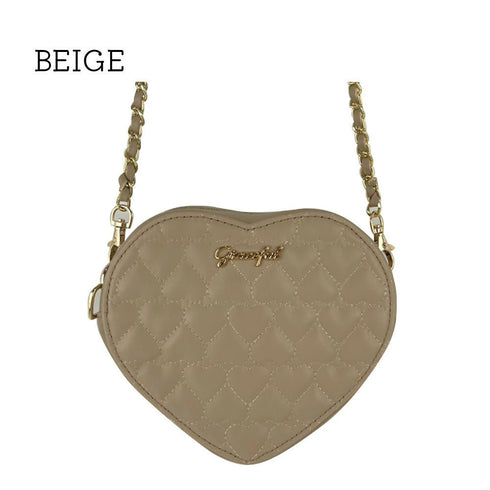 ハートを運んでminiショルダー LL-1006 【ブラック ラベンダー ピンク ベージュ】