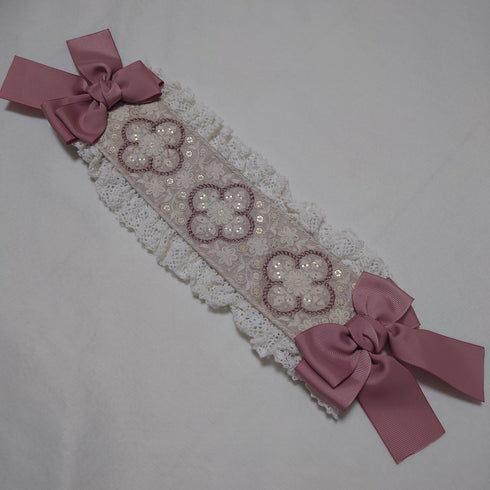 インド刺繍リボンヘッドドレス