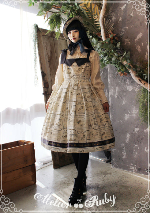 【10月下旬販売予定】The Woodland Gazette ワンピース