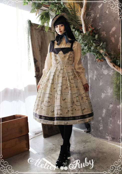 【10月下旬販売予定】The Woodland Gazette ワンピース