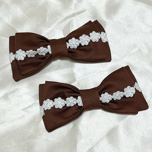 チョコミントJSK・リボンヘアクリップ付き(バラ売り不可)