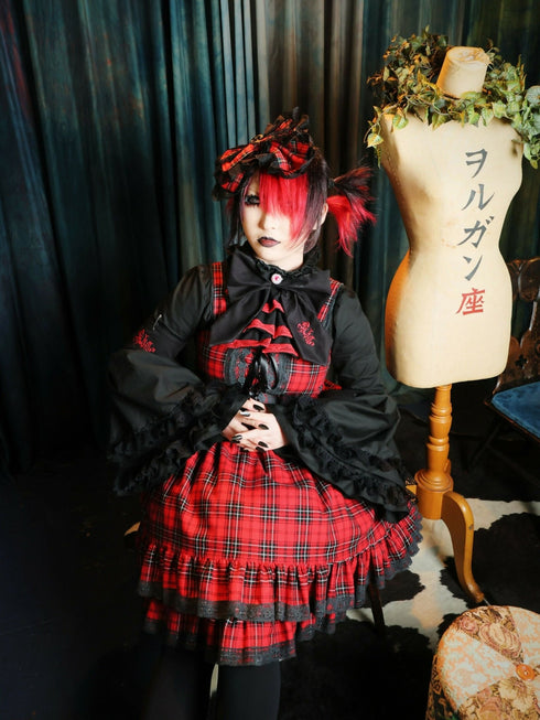 【受注生産】red passion JSK ver.赤チェック