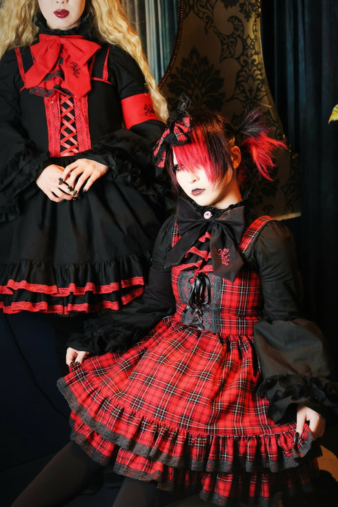 【受注生産】red passion JSK ver.赤チェック