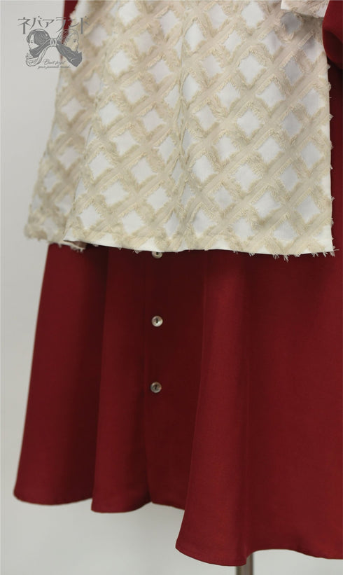 アピアリストワンピース〈赤・M〉